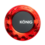 Konig Red Anodized Gear Center Cap