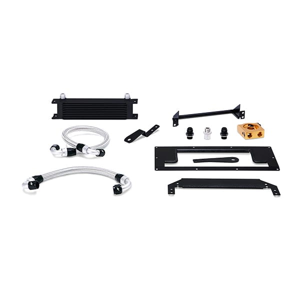 Mishimoto Mazda Miata Thermostatic Oil Cooler Kit, 1999-2005, Black