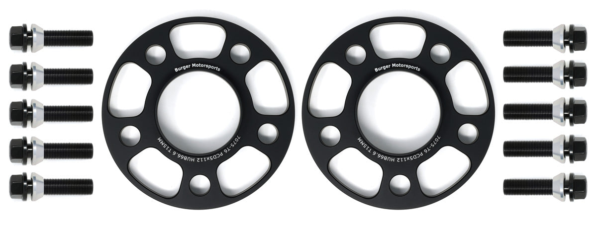 LIGHTWEIGHT G Chassis BMW - Burger Motorsports Wheel Spacers w/10 Bolt ...