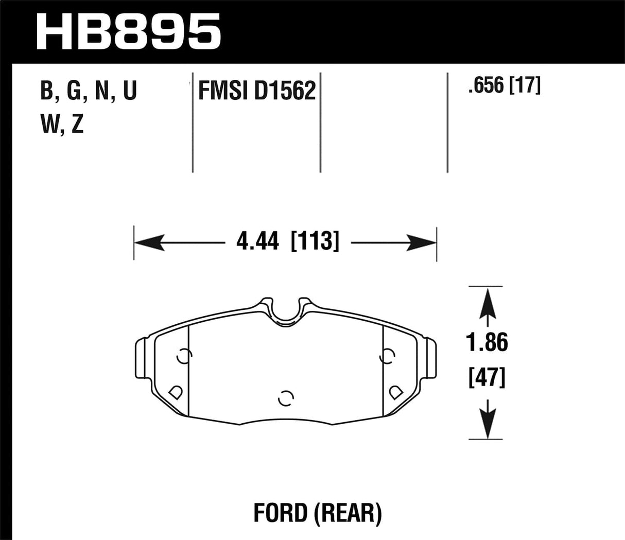 Hawk 11-16 Scion TC / 09-13 Toyota Matrix DTC-60 Race Front Brake Pads