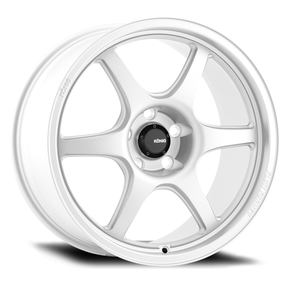 Konig Hexaform 18" 5x114.3 Gloss White