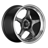 Konig Hyperspec 19" 5x112 Anthracite Metallic w/ Mirror Machined Lip