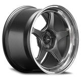 Konig Hyperspec 19" 5x112 Anthracite Metallic w/ Mirror Machined Lip