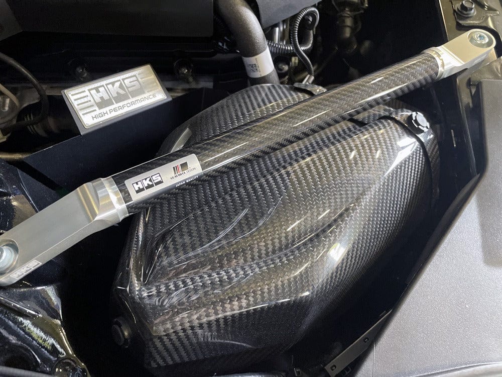 HKS 2020+ Toyota Supra Carbon Brace (Front Set)