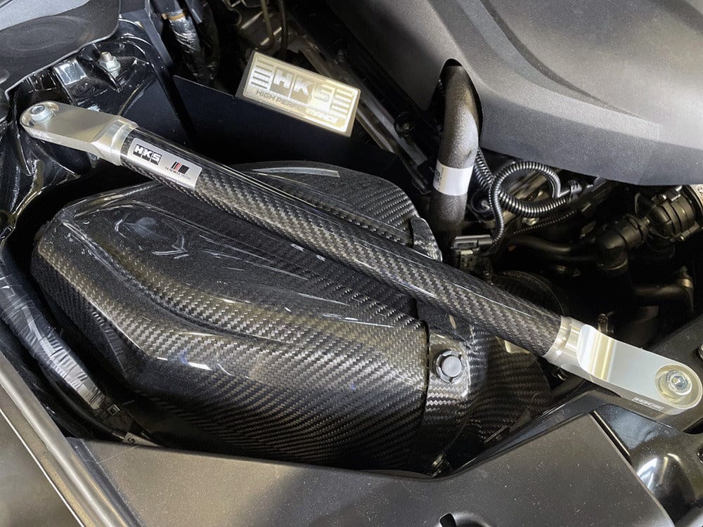 HKS 2020+ Toyota Supra Carbon Brace (Front Set)