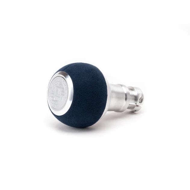 BFI GS2 Heavy Weight Shift Knob - Porsche 964/997 Manual - Royal Blue Alcantara / Machined Finish