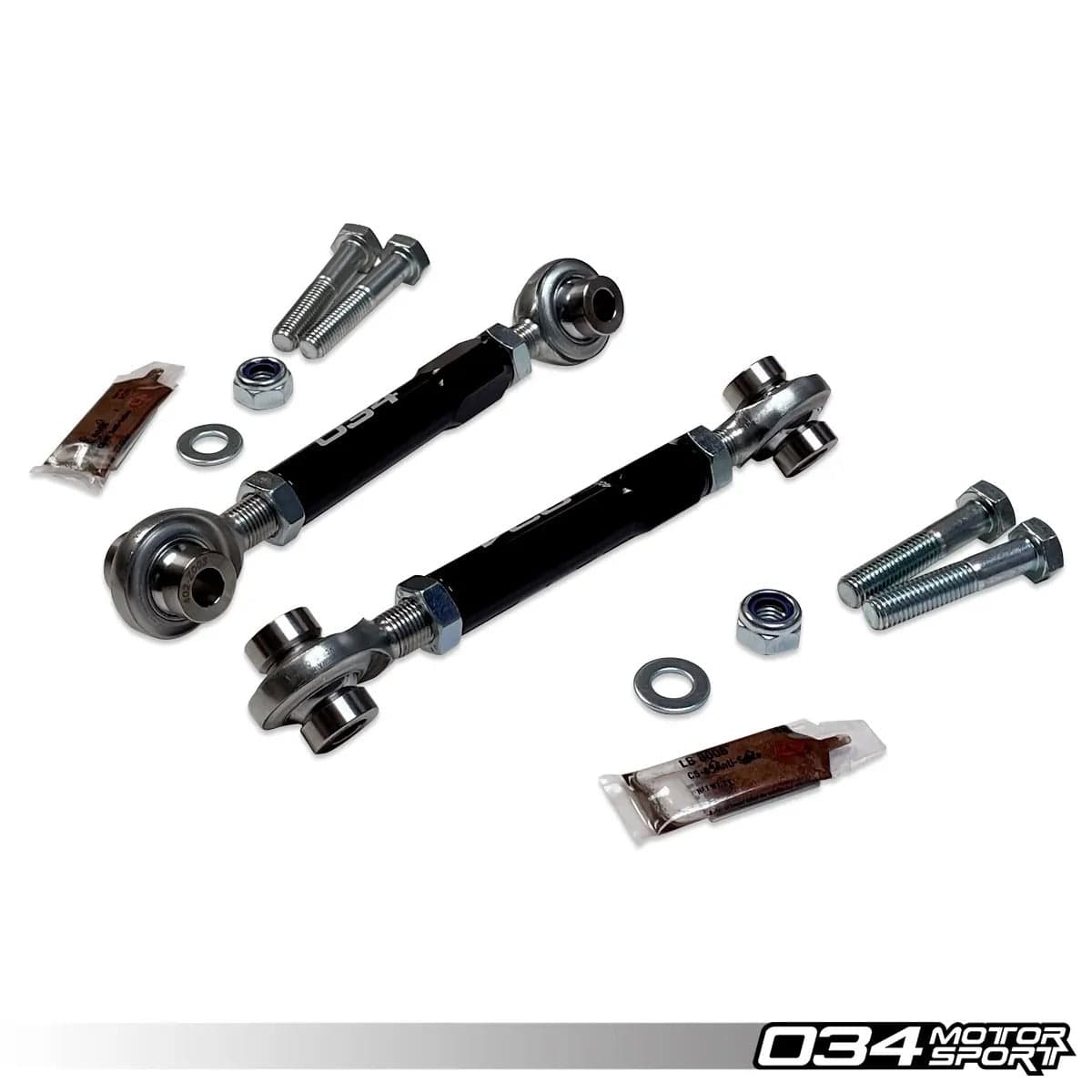 034 Motorsport Billet Adjustable Front Sway Bar End Link Pair - Audi / Gen 1 / Gen 1.5 / R8 (4.2 V8 & 5.2 V10)
