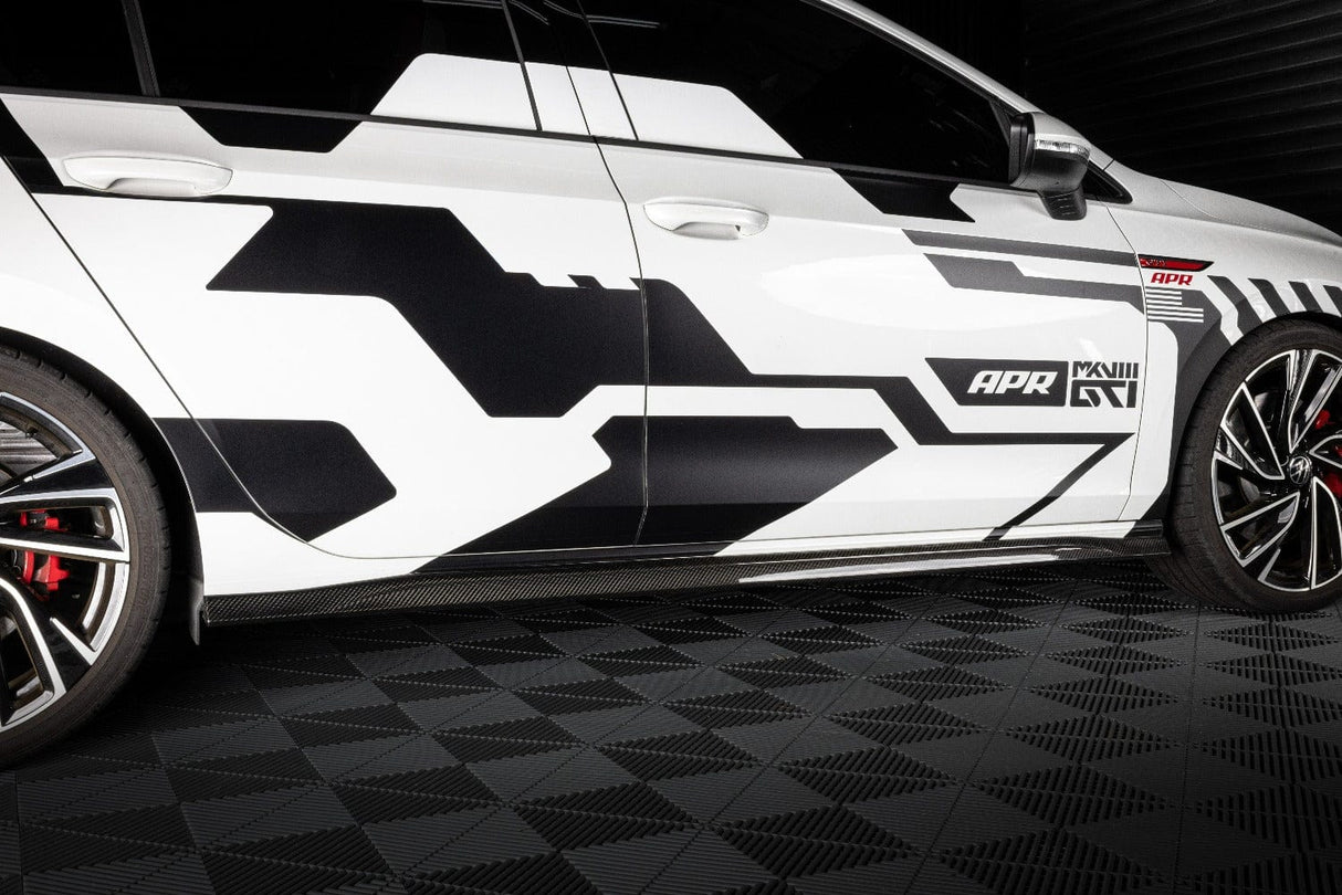 APR Carbon Fiber Side Skirts - VW / Mk8 / GTI