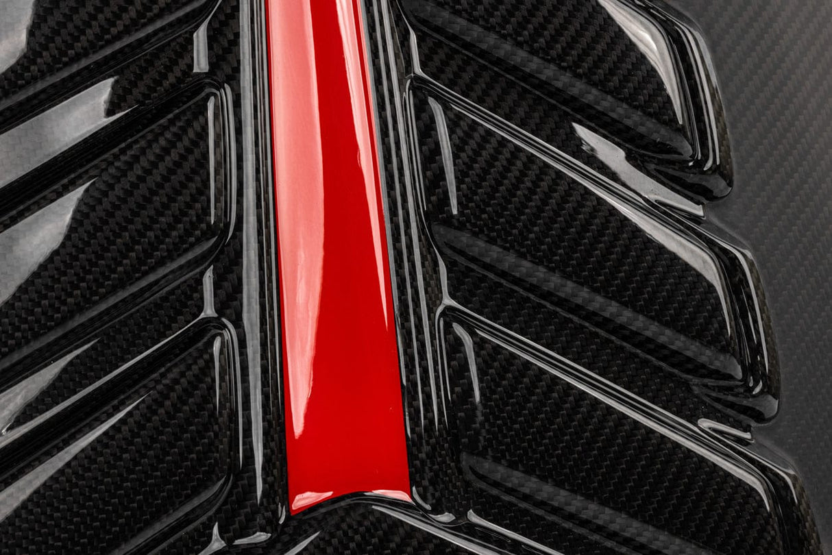 APR Engine Cover (Carbon Fiber) - Audi/Porsche / 4M / 2.9T / 3.0T / 4.0T / Q7 / Q8 / SQ7 / SQ8 / RSQ8 / Cayenne