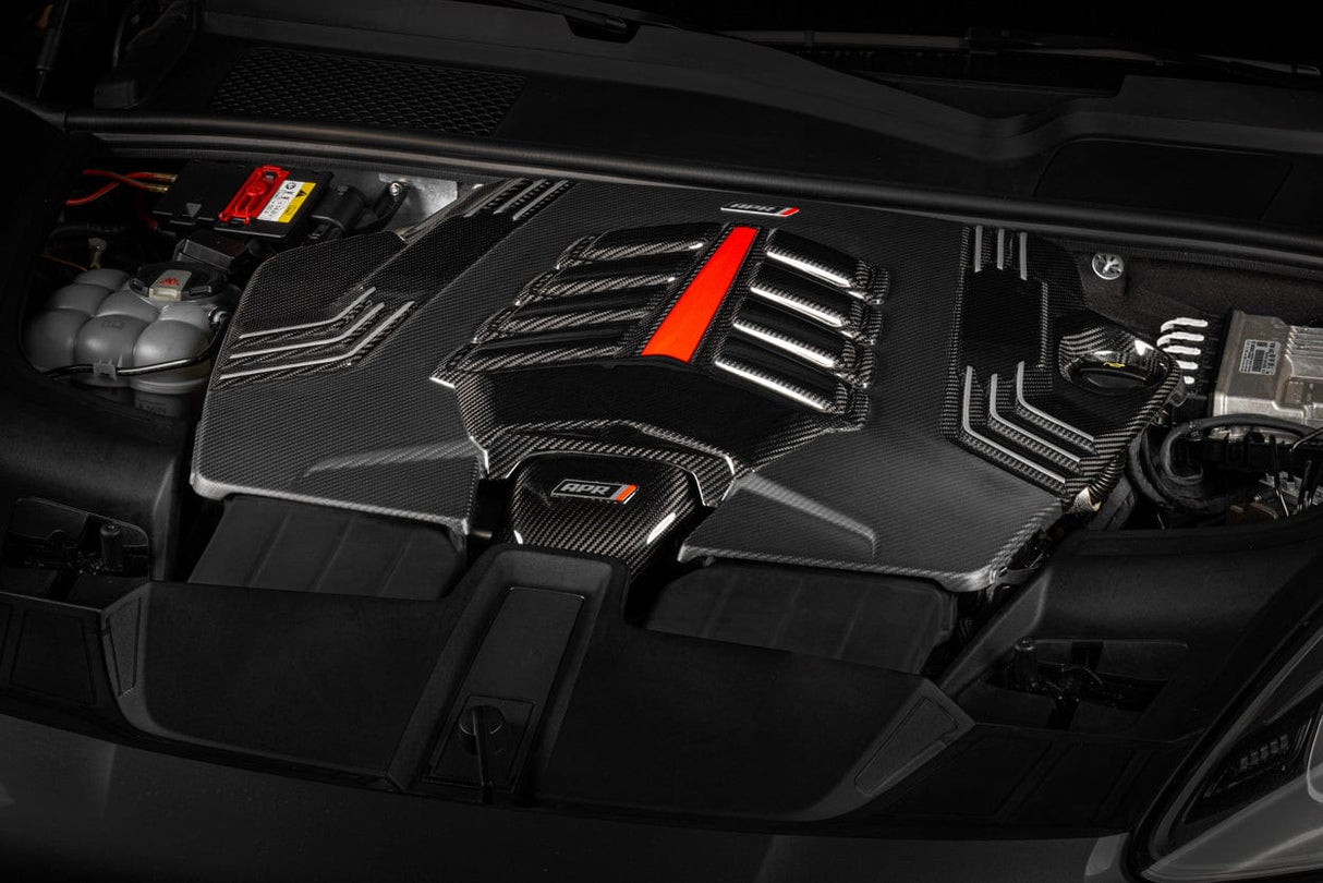 APR Engine Cover (Carbon Fiber) - Audi/Porsche / 4M / 2.9T / 3.0T / 4.0T / Q7 / Q8 / SQ7 / SQ8 / RSQ8 / Cayenne