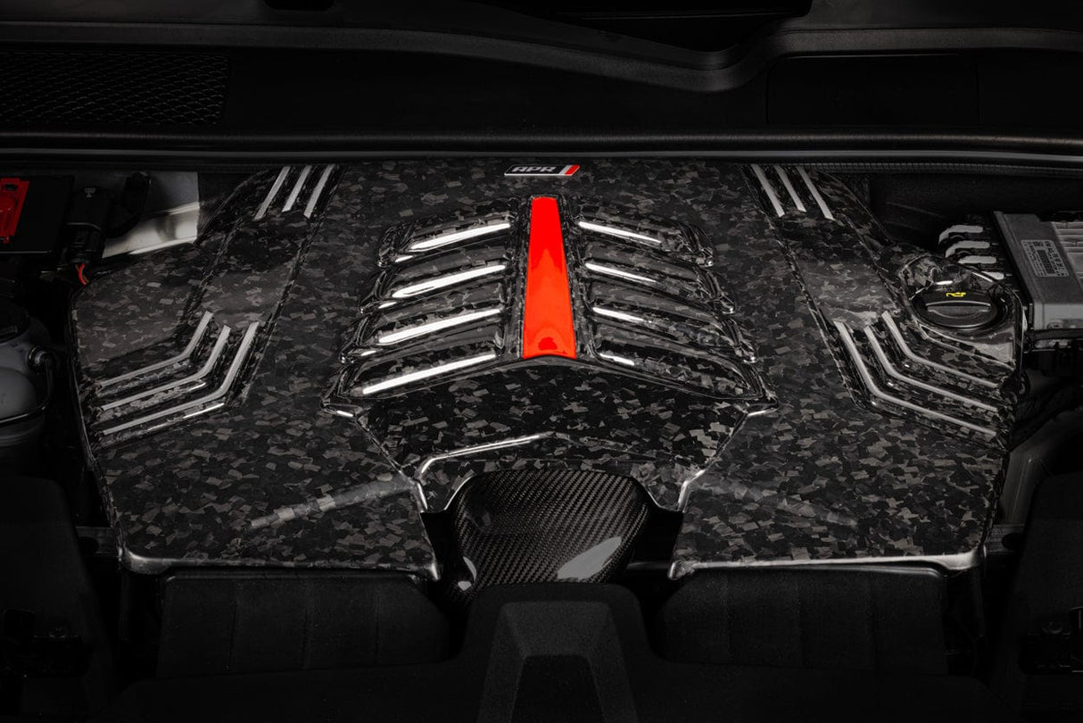 APR Engine Cover (Forged Carbon Fiber) - Audi/Porsche / 4M / 2.9T / 3.0T / 4.0T / Q7 / Q8 / SQ7 / SQ8 / RSQ8 / Cayenne