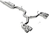 MBRP 3" Cat Back Quad Tip Exhaust System - VW Mk8 Golf R