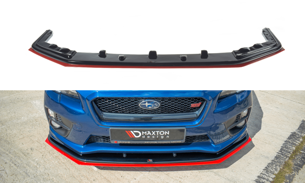 Maxton Design Front Splitter V.4 Subaru WRX STI