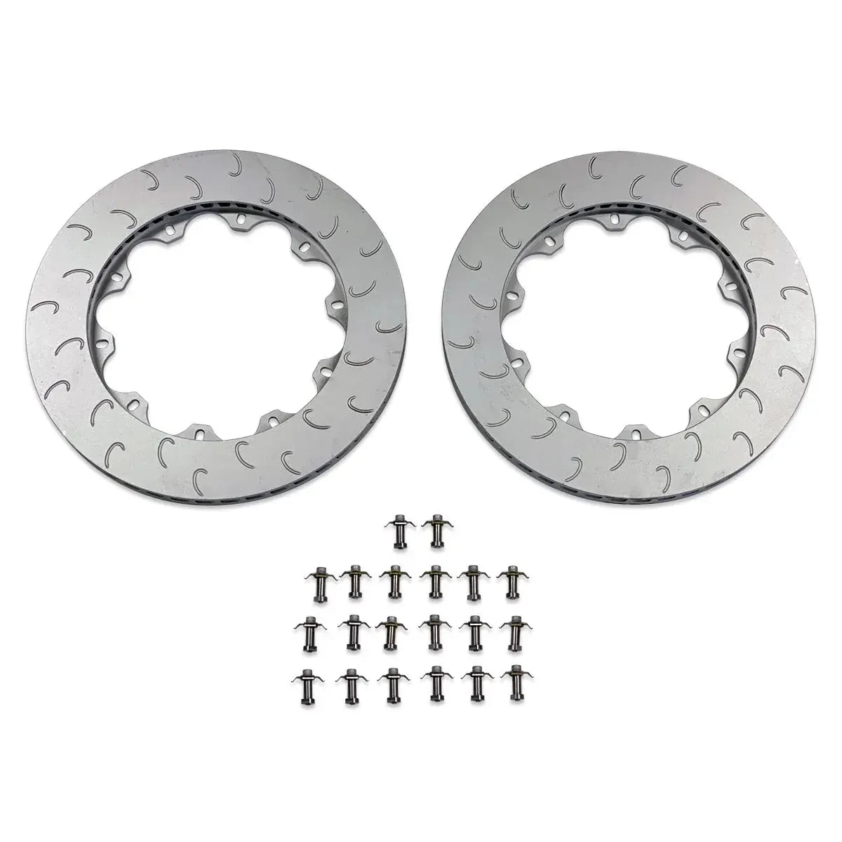 034 Motorsport Replacement Front Rotor Ring Set - VW/Audi / MK8 Golf R / 8Y S3
