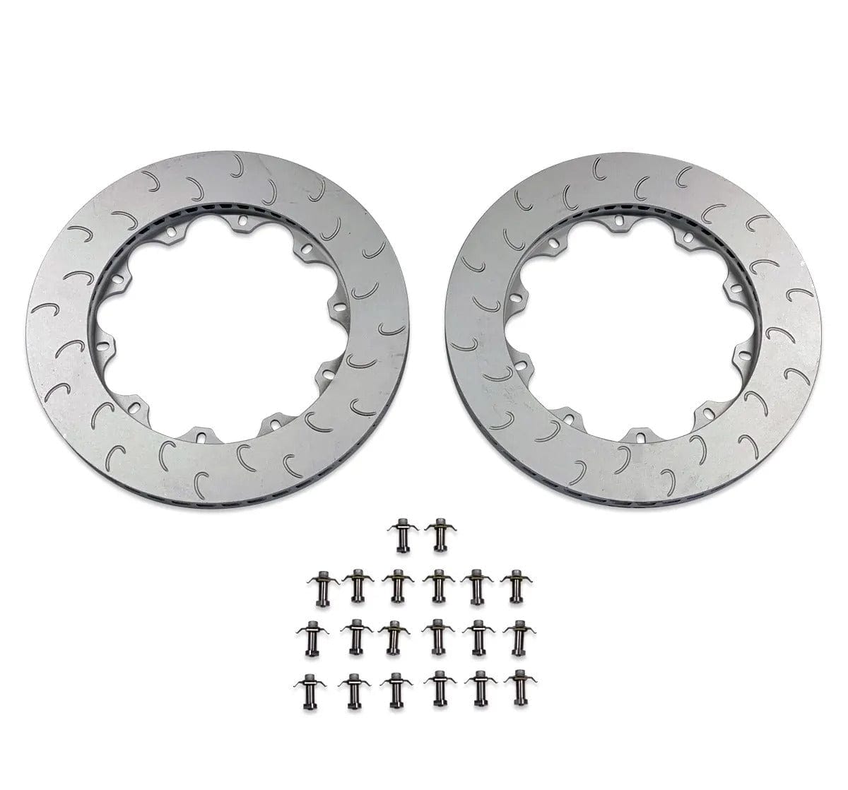 034Motorsport Replacement Rear Rotor Ring Set - BMW / F8X / M2 Competition / CS / M3 / M4 C / CS / M4 GTS