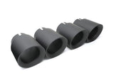 Burger Motorsports Angle Cut Billet Exhaust Tips for F8x BMW M3/M4/M2C (set of 4)