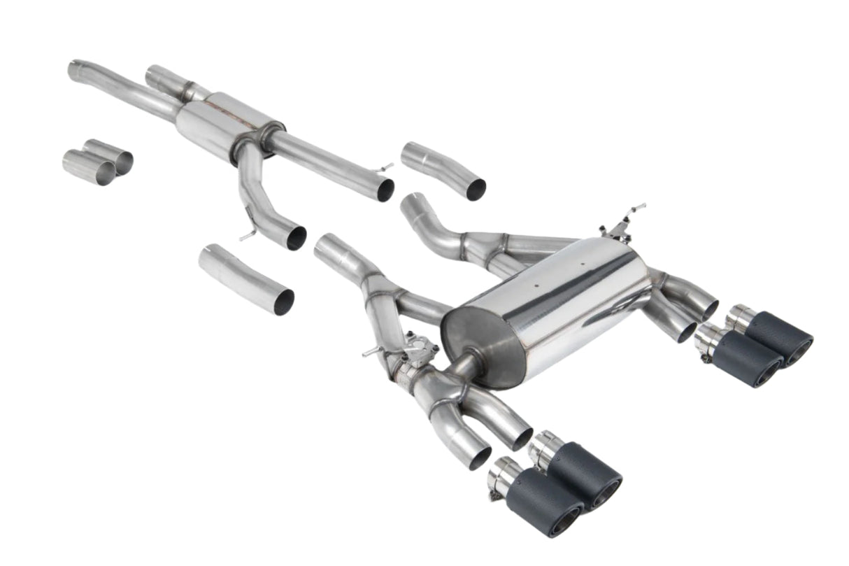 Milltek Resonated Cat Back Exhaust System - BMW / F8X / M3 / M4