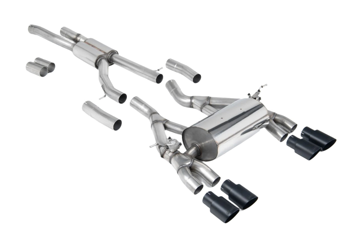 Milltek Resonated Cat Back Exhaust System - BMW / F8X / M3 / M4