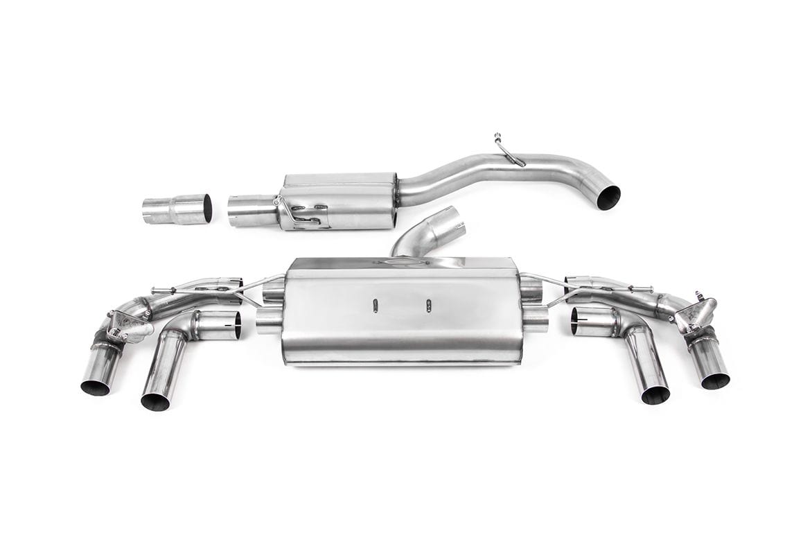 Milltek 80mm Cat Back System - VW / Mk8 / Golf / R