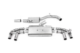 Milltek 80mm Cat Back System - VW / Mk8 / Golf / R