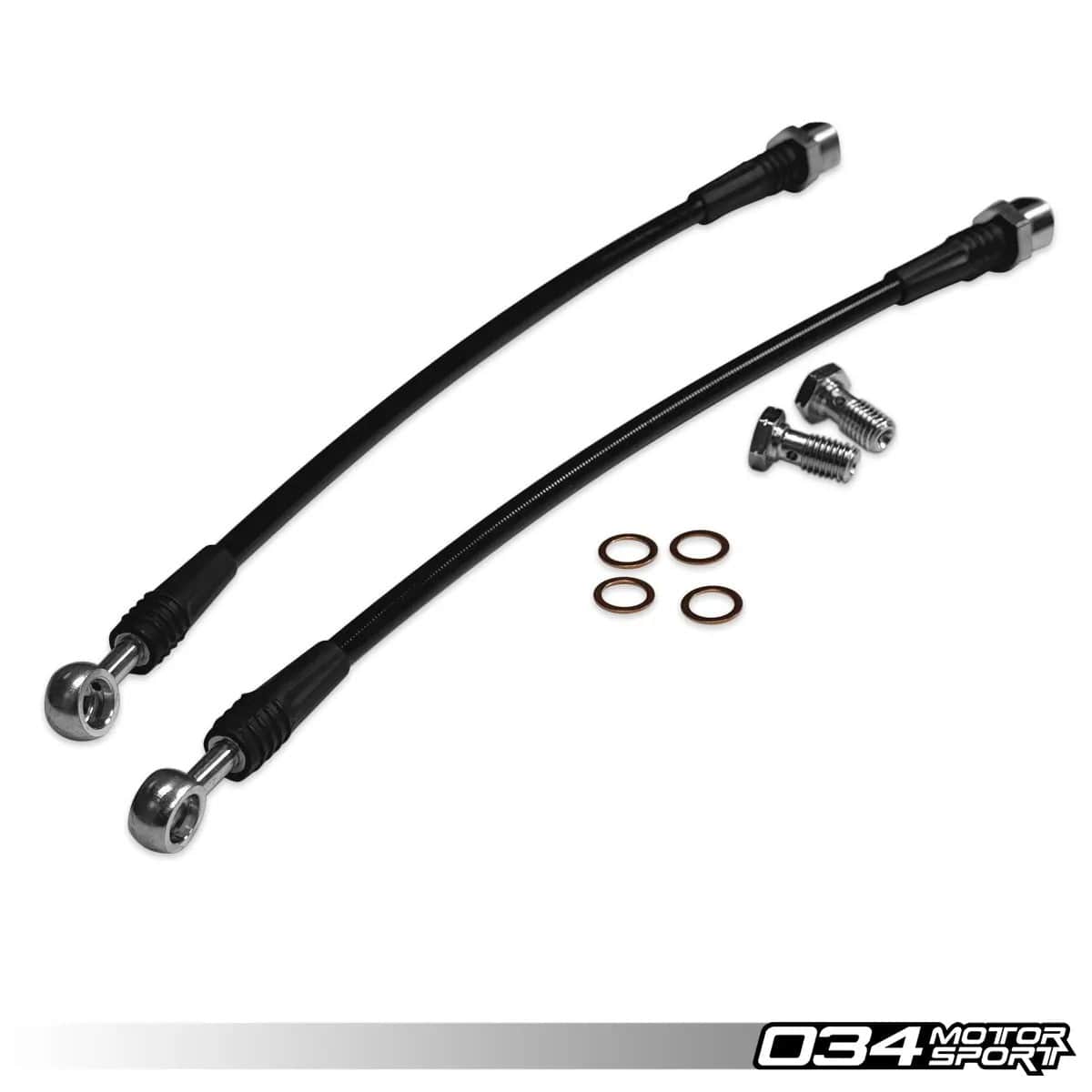 034Motorsport Stainless Steel Braided Line (Rear) Audi / B9 / B9.5 / A4 / S4 / A5 / S5 / RS5 / Q5 / SQ5