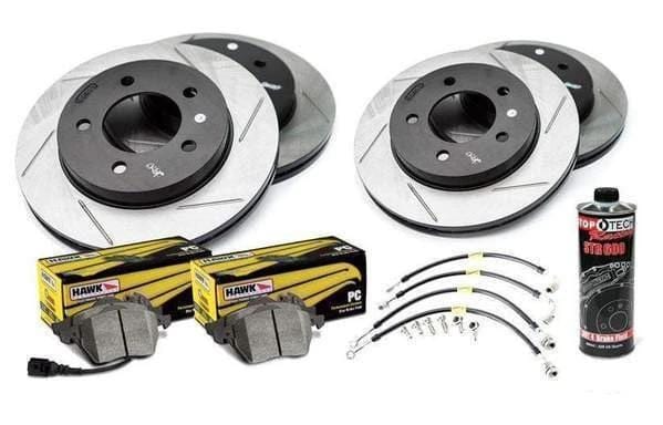 Stoptech Slotted Rotor Kit With Pads | BMW F2X 2 Series | BMW F3X 3 Series | BMW F4X Series (NLA)