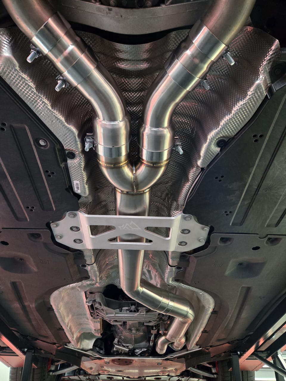 MAD 4" Fat Boy Single Midpipe - BMW / S58 / G87 / M2