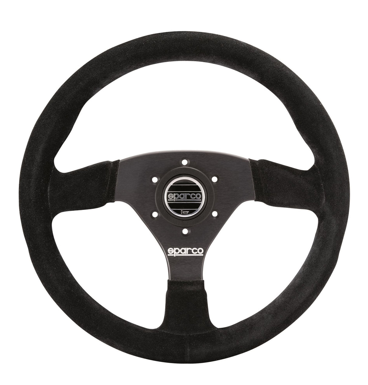 Sparco 383 Steering Wheel Suede Black