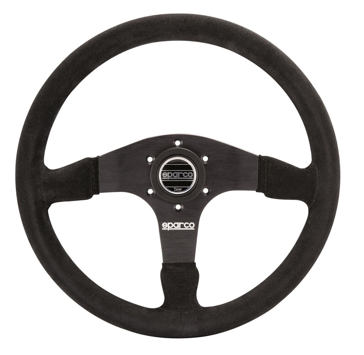Sparco 375 Steering Wheel Suede Black