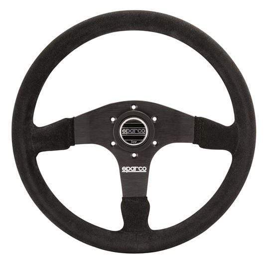 Sparco 375 Steering Wheel Suede Black