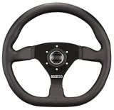 Sparco Ring L360 Steering Wheel Leather Black