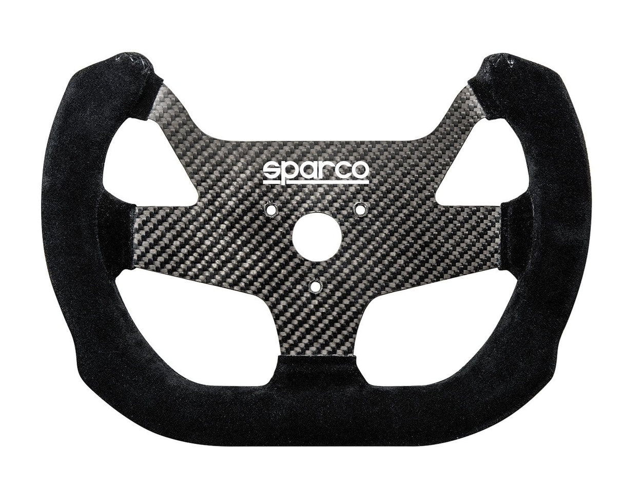Sparco F10C Steering Wheel Carbon Suede Black