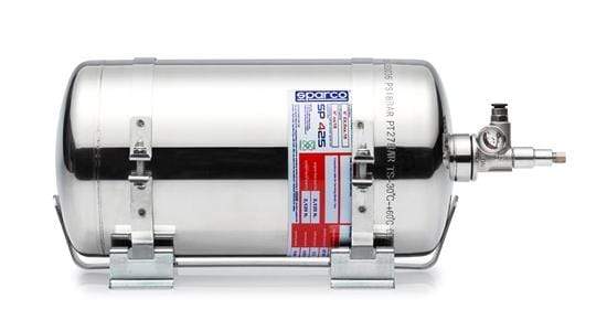 Sparco 4.25 Liter Electric Steel Extinguisher System (FIA APPROVED)