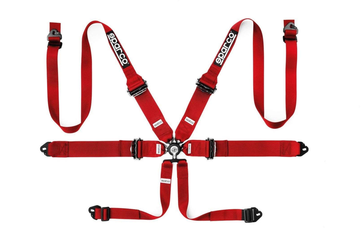 Sparco 6 Point 2in Hans Harness - (NLA)