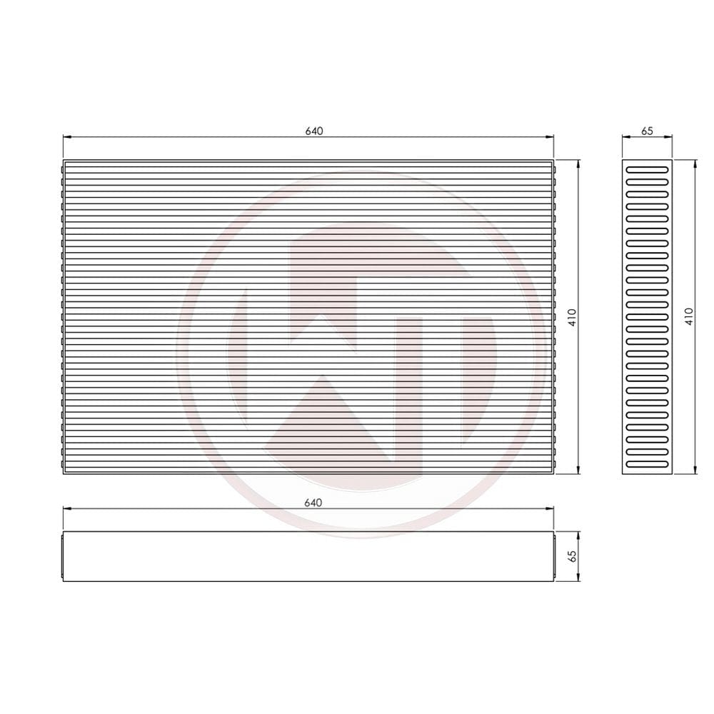 Wagner Tuning Competition Intercooler Core - Universal