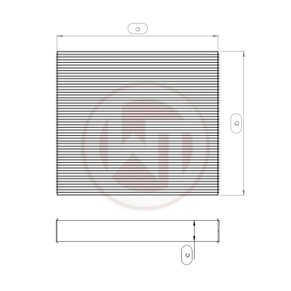 Wagner Tuning Radiator Core - Universal