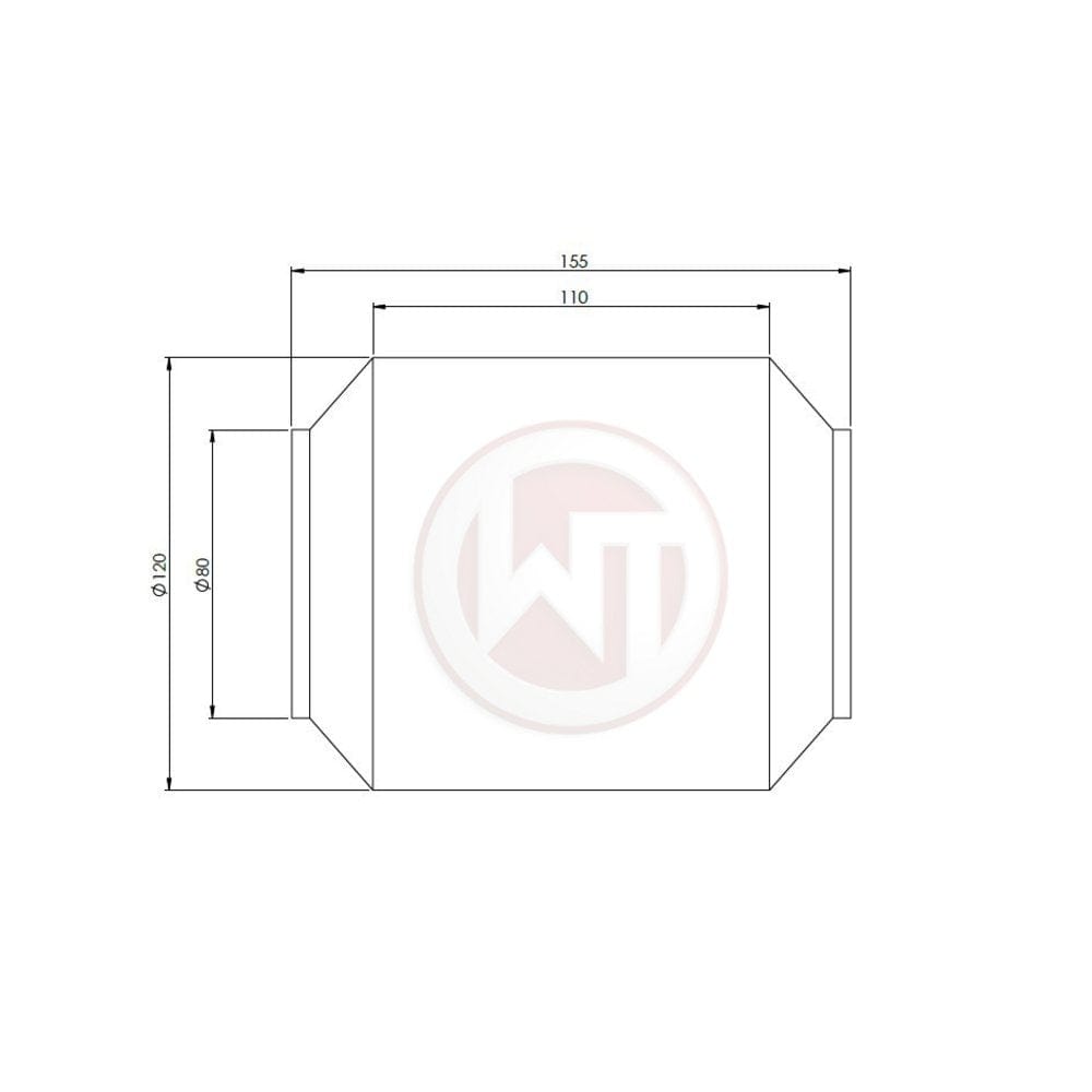 Wagner Tuning Racing Catalyst Converter - Universal