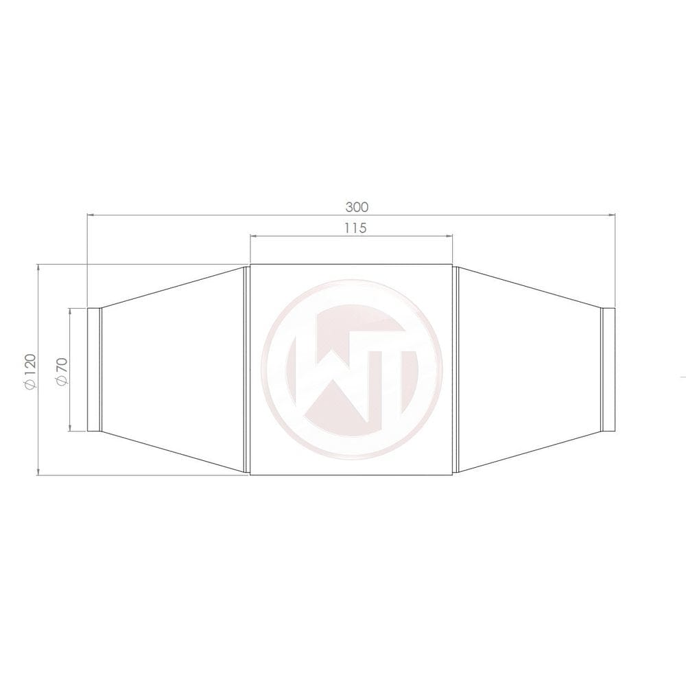 Wagner Tuning Racing Catalyst Converter - Universal