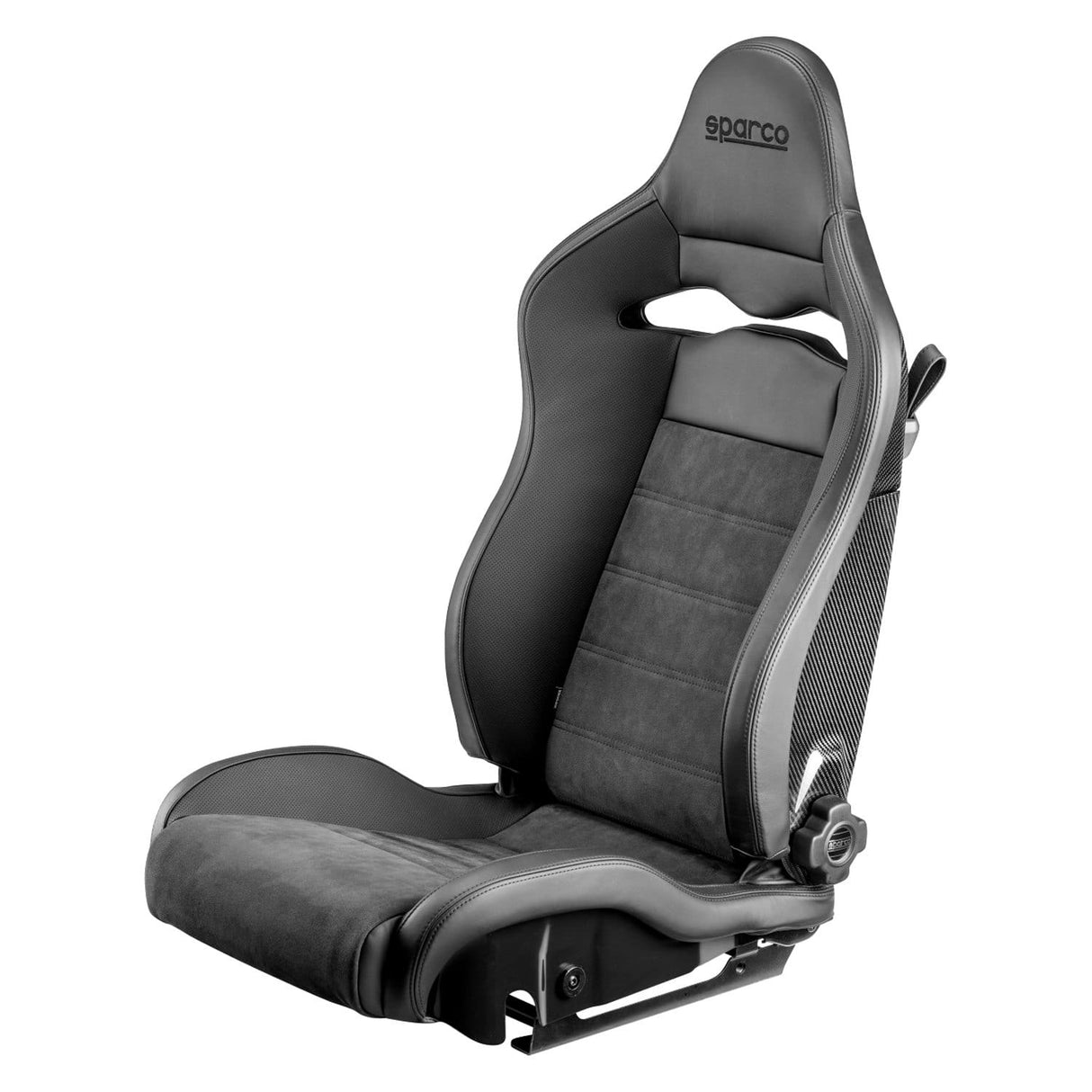 Sparco Seat SPX Leather/Alcantara Black - Right