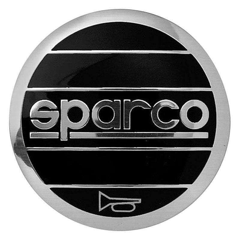 Sparco Horn Button Emblem with Silver Sparco Logo - (NLA)