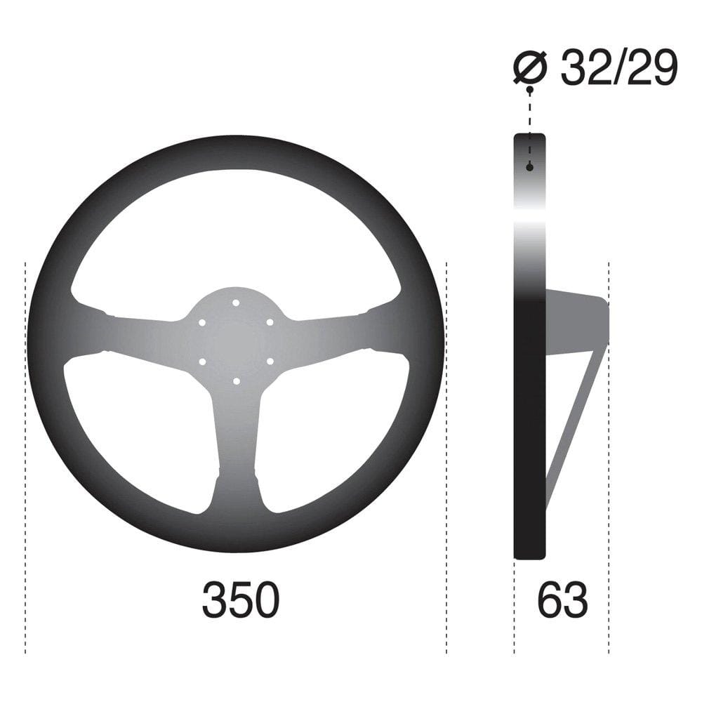 Sparco L575 Monza Steering Wheel