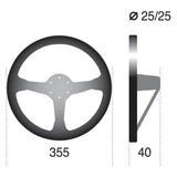 Sparco Sanremo Steering Wheel - (NLA)