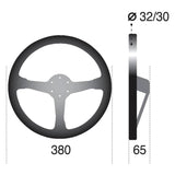 Sparco 368 Steering Wheel Suede Black