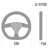 Sparco R383 Champion Steering Wheel