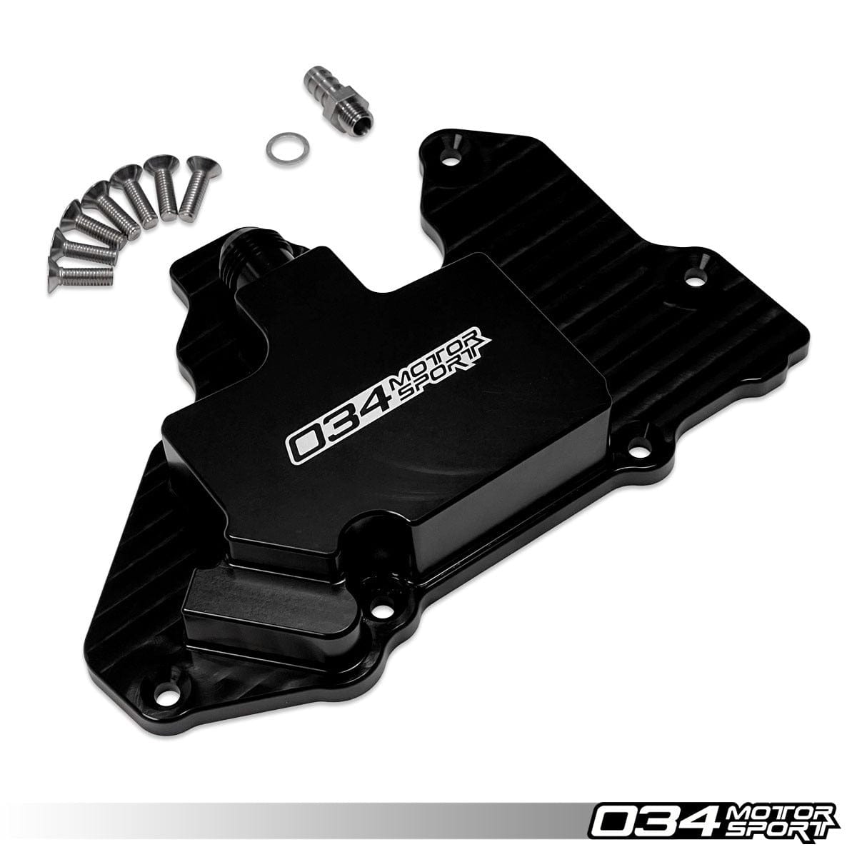 034Motorsport Stage 2 Billet Catch Can Kit - VW/Audi / 8V - 8V.5 / A3 / Mk7 - Mk7.5 / GTI / FWD