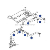 Breather Hose Kit | AWD|ATC Mk4 1.8T | Reinforced Silicone