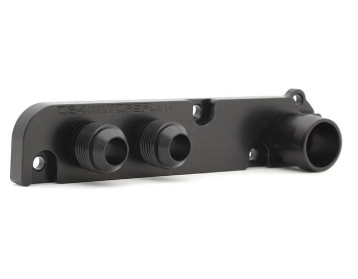 Valve Cover Breather AN Adapter - Black - 2.0T FSI