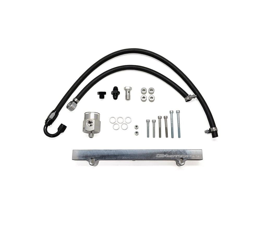 034Motorsport Billet Alluminum Drop-In High-Flow Fuel Rail Upgrade Kit - VW/Audi 1.8T