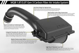 034 Motorsports X34 Carbon Fiber MQB Open-Top Cold Air Intake System