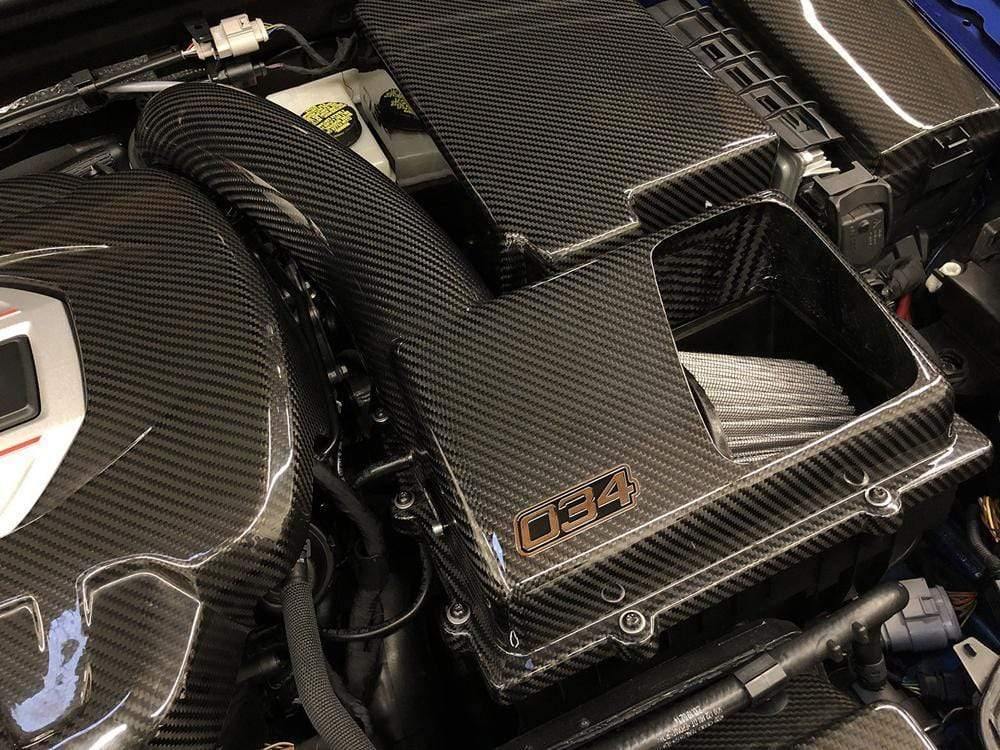 034 Motorsports X34 Carbon Fiber MQB Open-Top Cold Air Intake System
